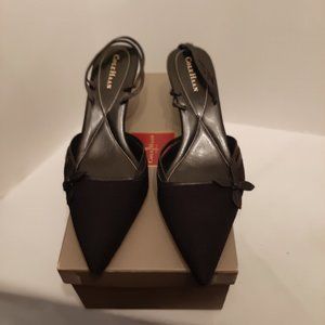 Gorgeous Cole Haan Sling Kitten Heel 2.5"  Size 9.5 Medium